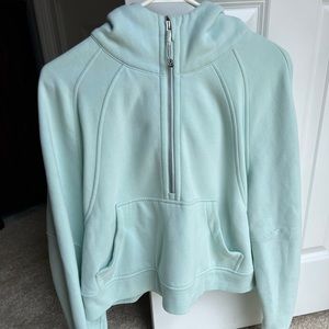 Lululemon half-zip scuba hoodie